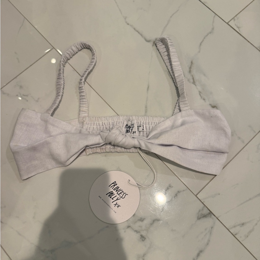 White Princess Polly Top